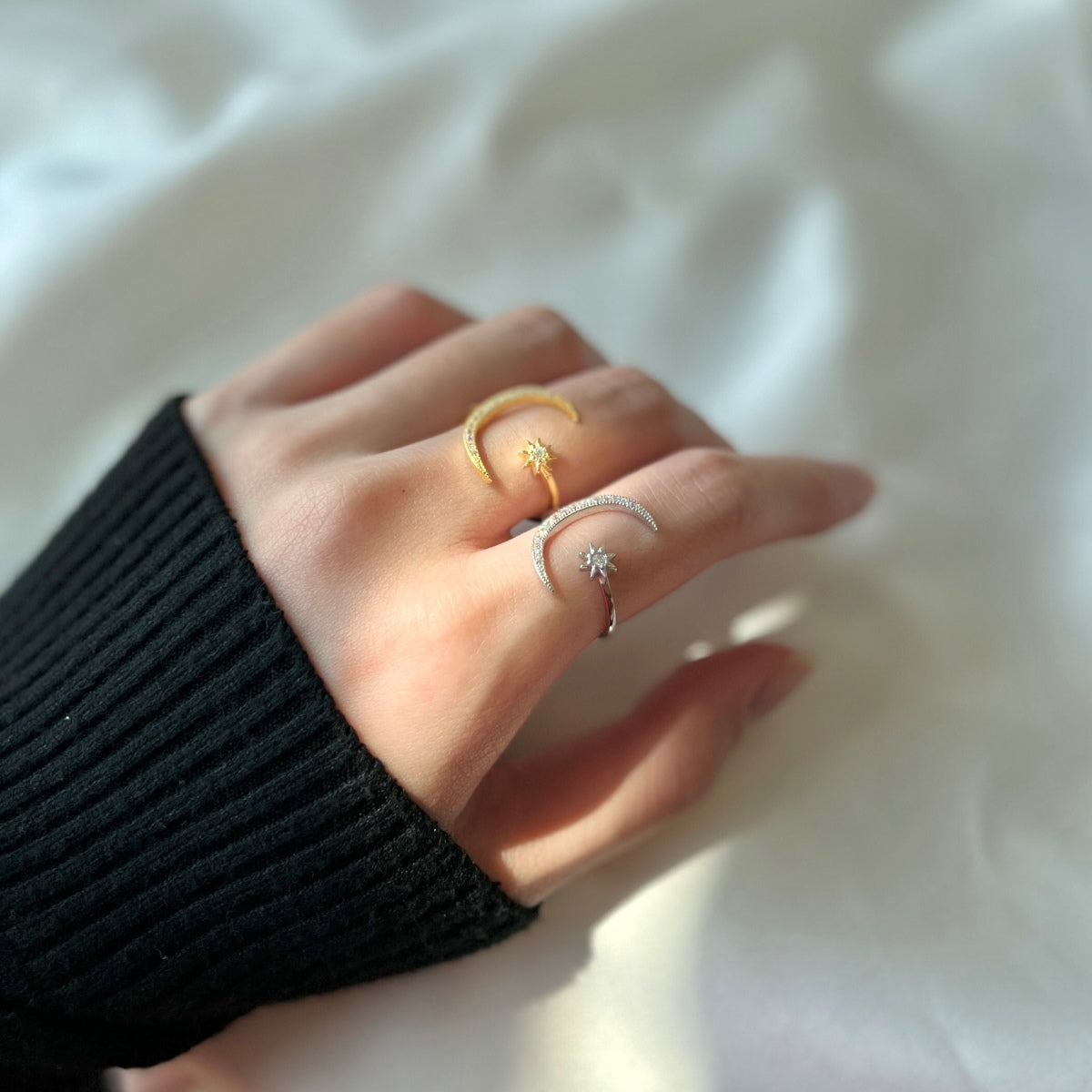 [Elite]Eternity Moon & Star Ring