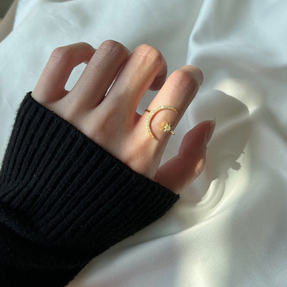 [Elite]Eternity Moon & Star Ring