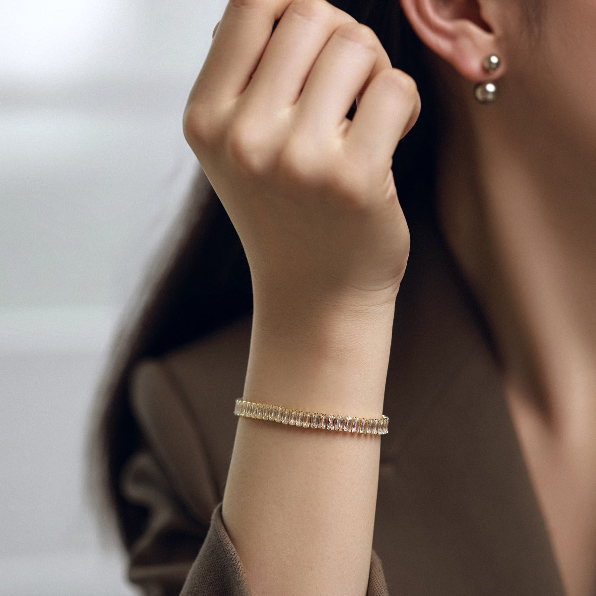 [Elite]Exquisite Emerald Cut Daily Bracelet