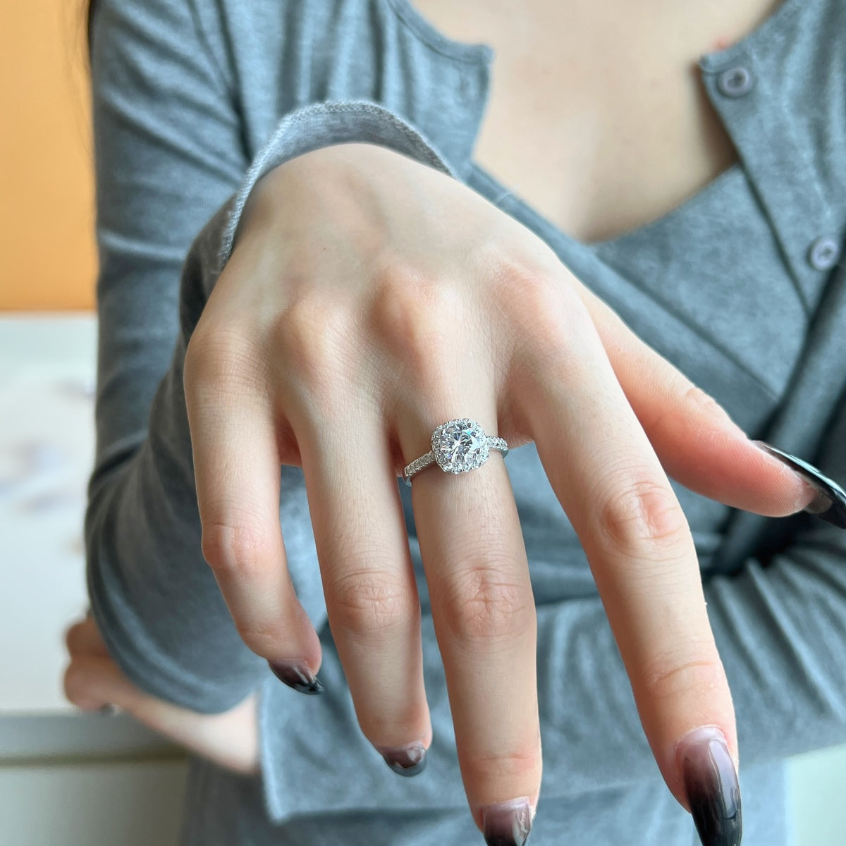 [Elite]Dazzling Resplendent Round Cut Wedding Ring
