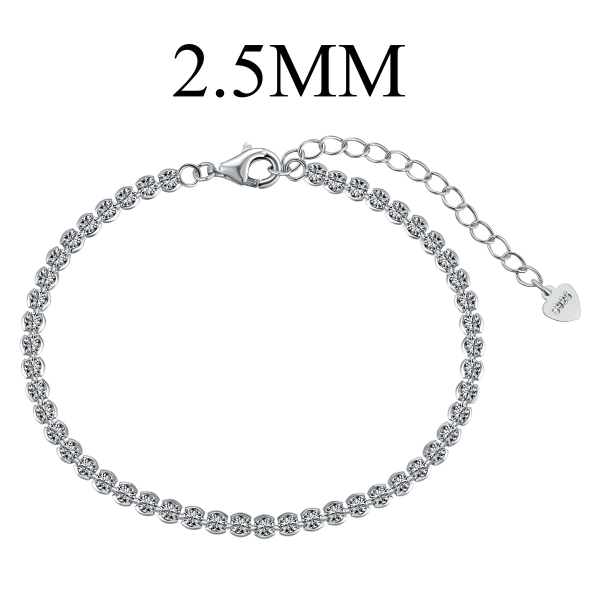 [Elite]Dazzling Sparkling Round Cut Daily Bracelet