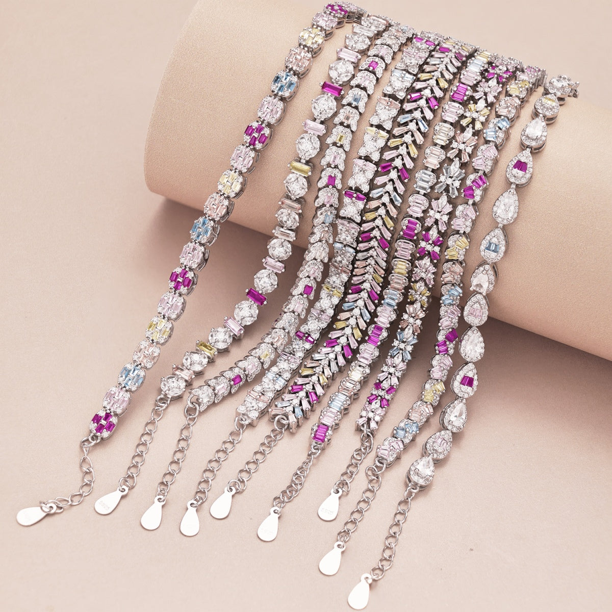 [Elite]Dainty Radiant Emerald Cut Daily Bracelet