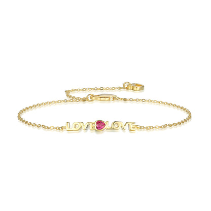[Elite]Romantic Heart Shape Lover Bracelet