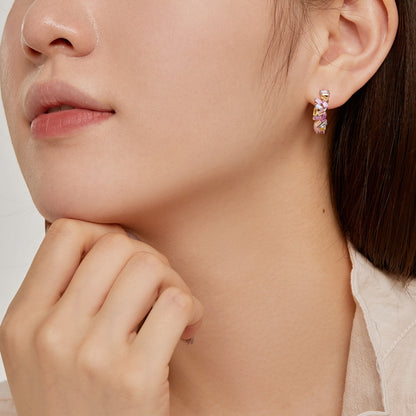[Elite]Dazzling Colorful Emerald Cut Daily Earrings