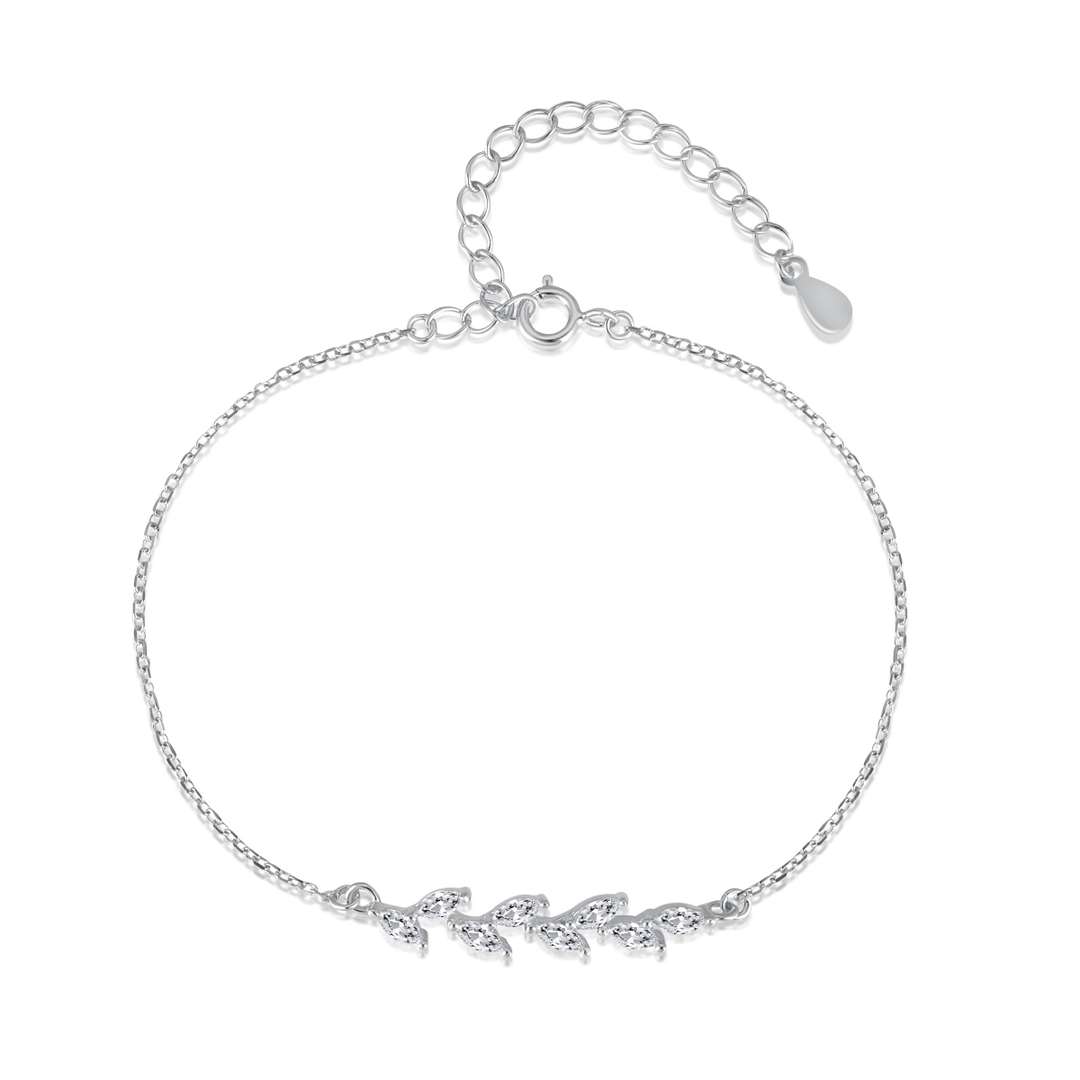 [Elite]Elegant Wheat Leaves Shape Bracelet