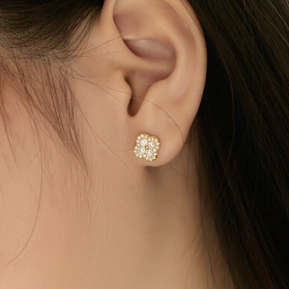 [Elite]Four-Leaf Clover Flower Shaped Earrings