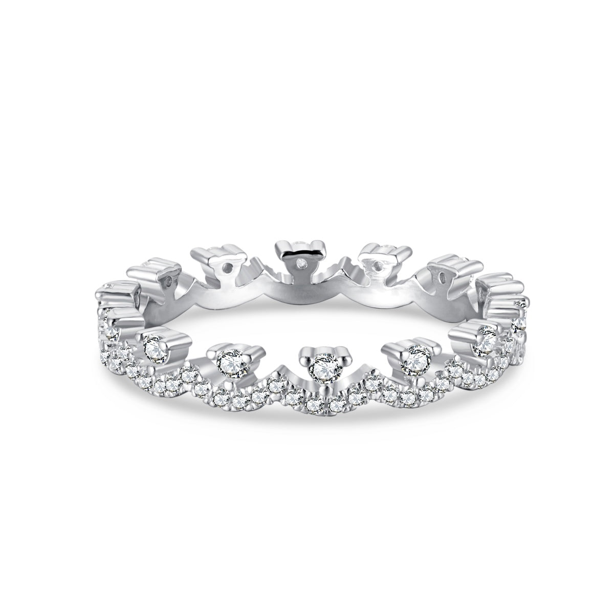 [Elite]Elegant Resplendent Round Shape Party Ring