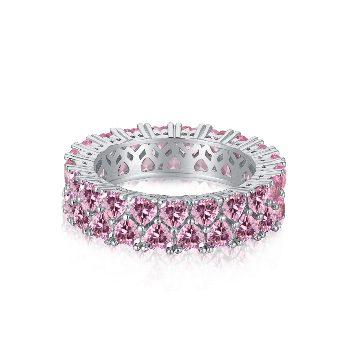 [Elite]Sparkling Full Heart Ring