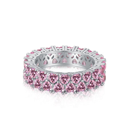 [Elite]Sparkling Full Heart Ring