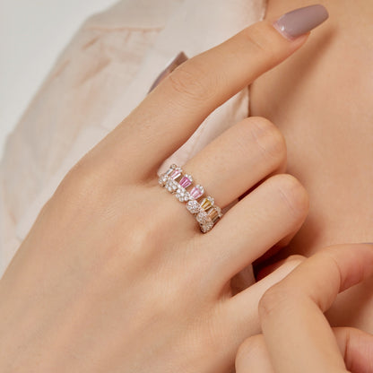 [Elite]Gorgeous Radiant Cut Daily Ring