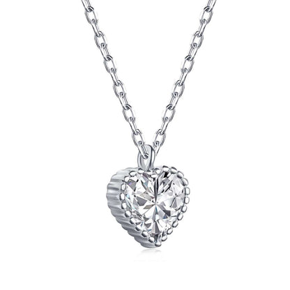 [Elite]Ornate Heart Shape Necklace