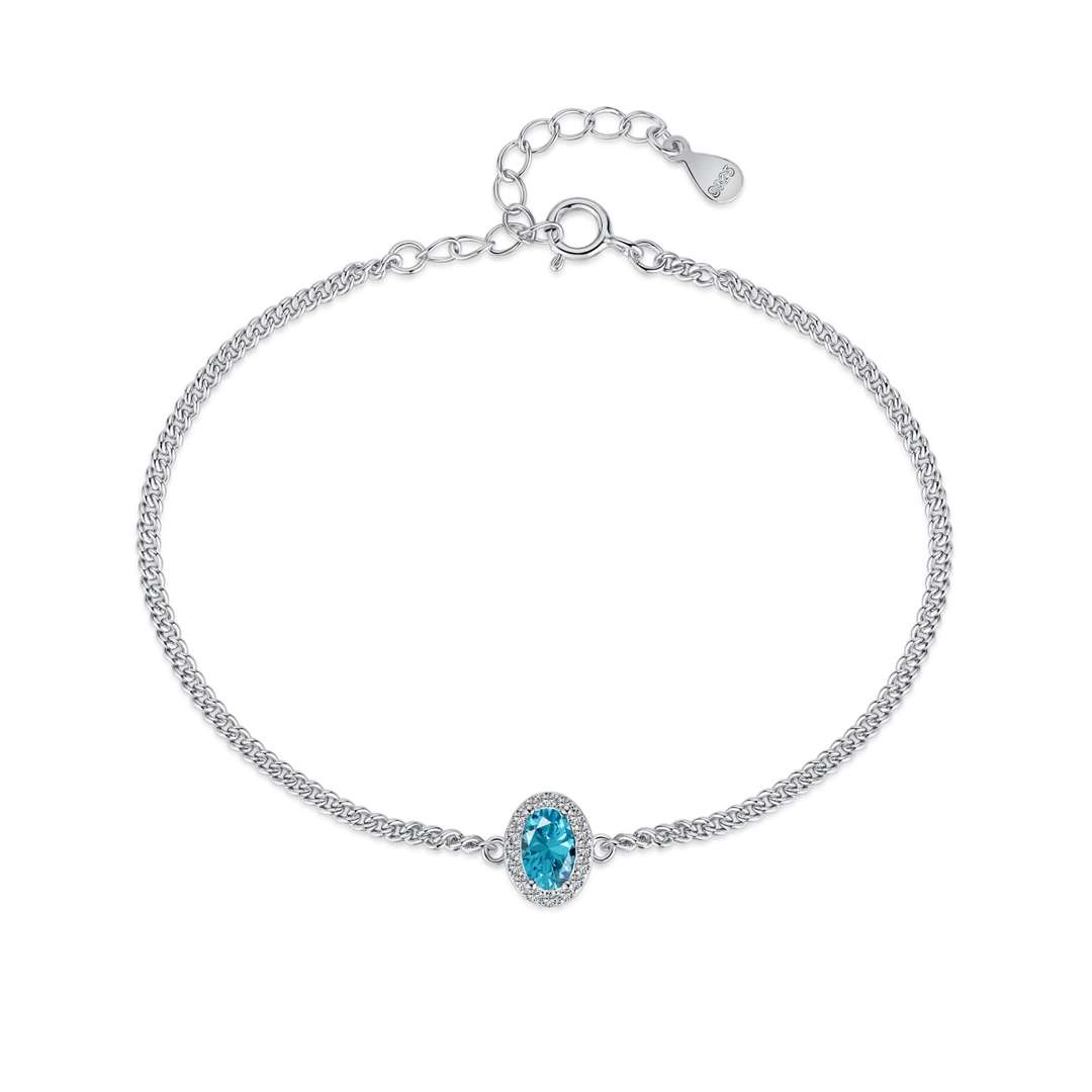 [Elite]Exquisite Oval Shape Bracelet