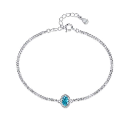 [Elite]Exquisite Oval Shape Bracelet