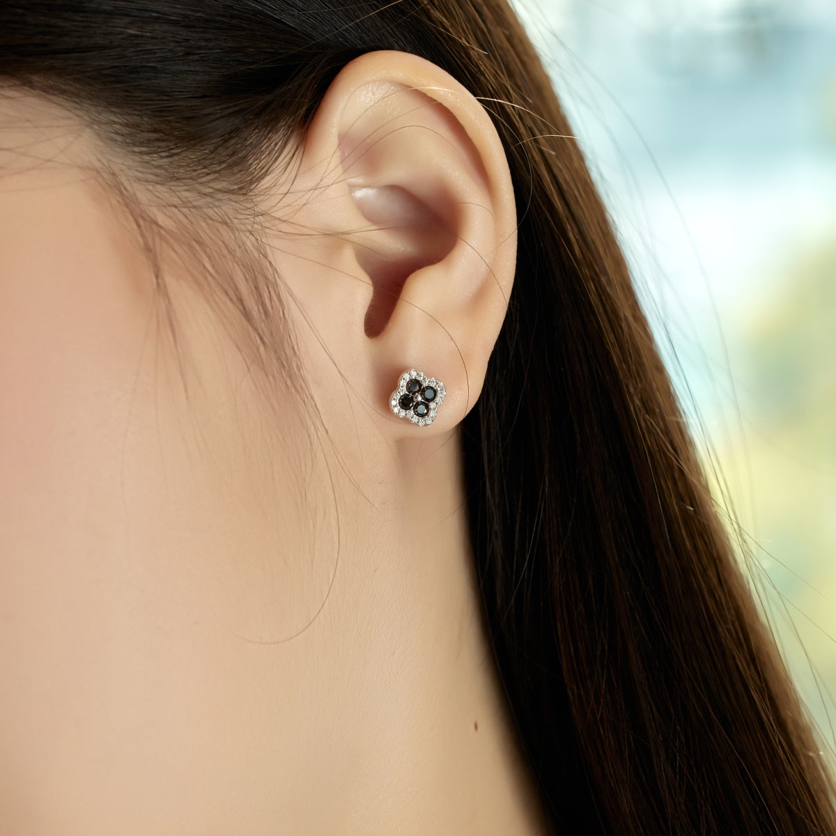 [Elite]Four-Leaf Clover Flower Shaped Earrings