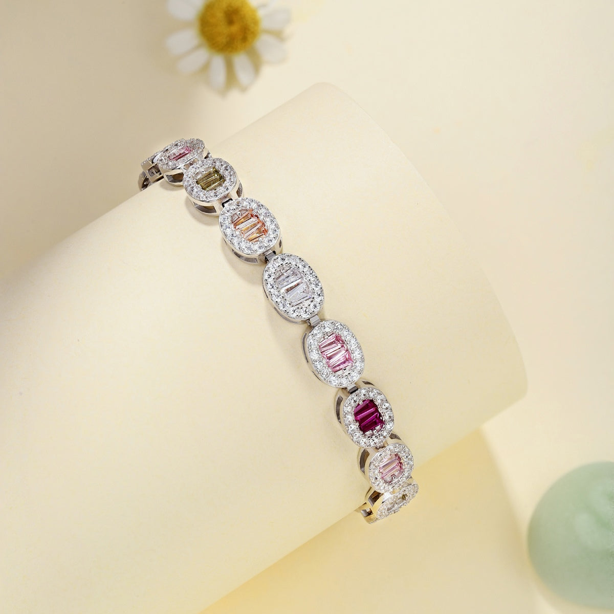 [Elite]Exquisite Ornate Emerald Cut Daily Bracelet