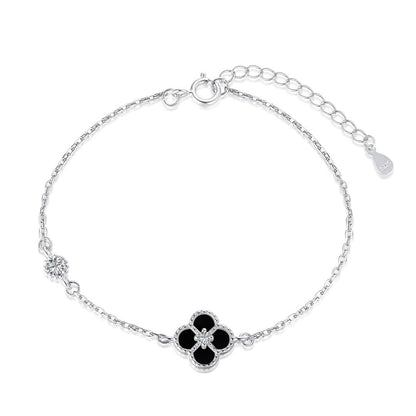 [Elite]Delicate Four Leaf Clover Bracelet