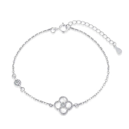 [Elite]Delicate Four Leaf Clover Bracelet