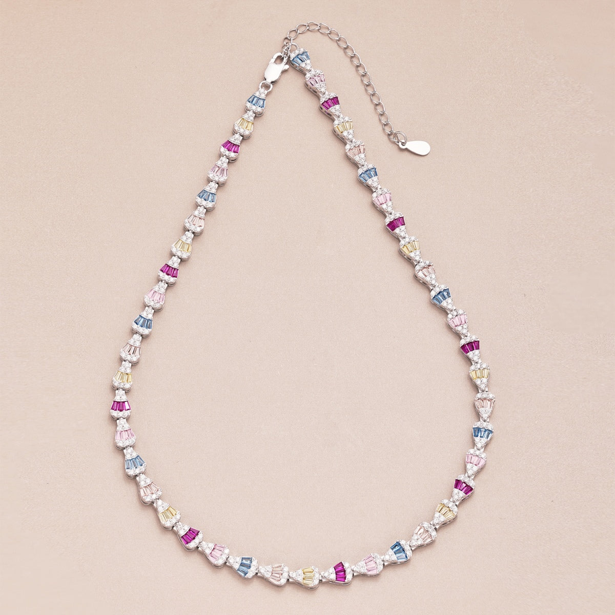 [Elite]Radiant Colorful Rainbow Necklace