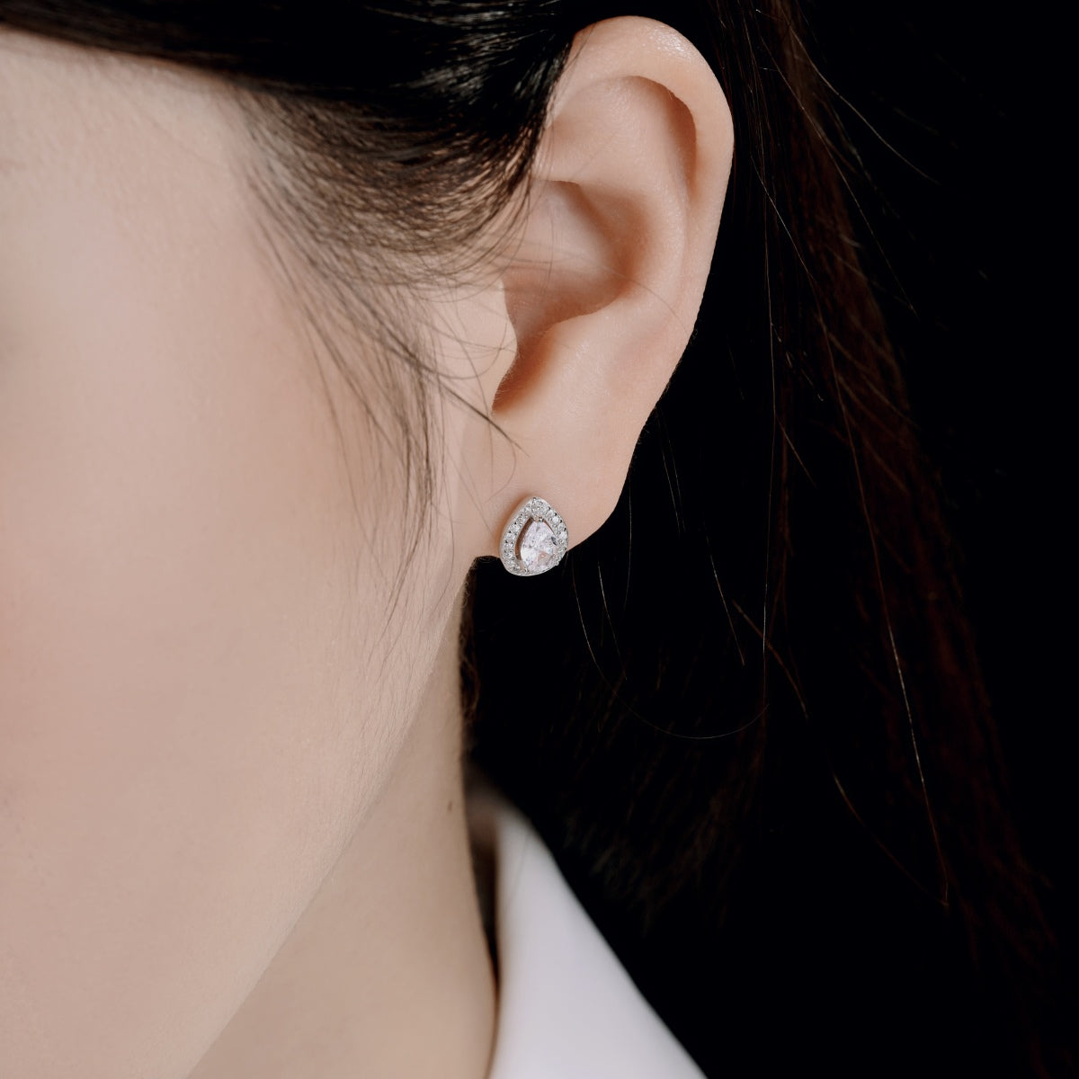 [Elite]Luxurious Water Drop Shape Earrings