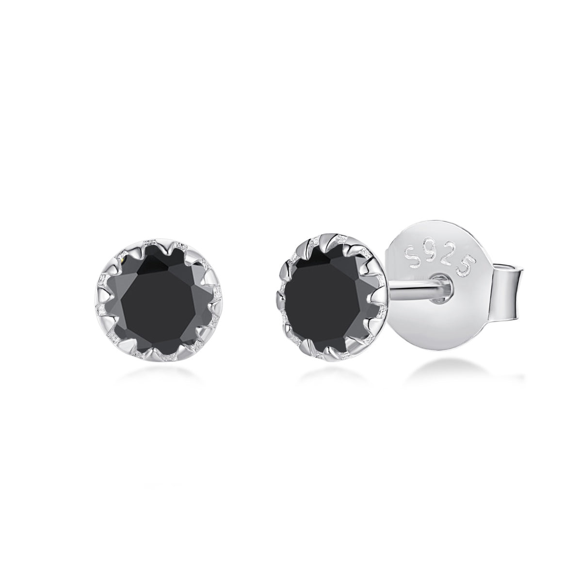 [Elite]Sparkling Colorful Round Shape Earrings