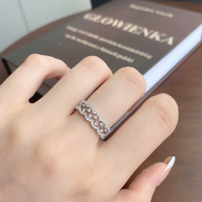 [Elite]Elegant Resplendent Round Shape Party Ring