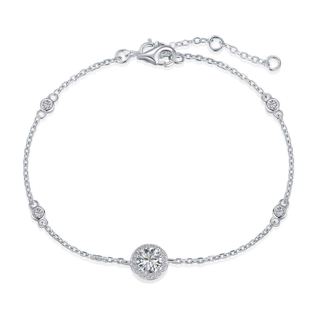 [Elite]Dazzling Round Cut Shape Bracelet