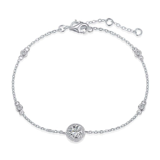 [Elite]Dazzling Round Cut Shape Bracelet
