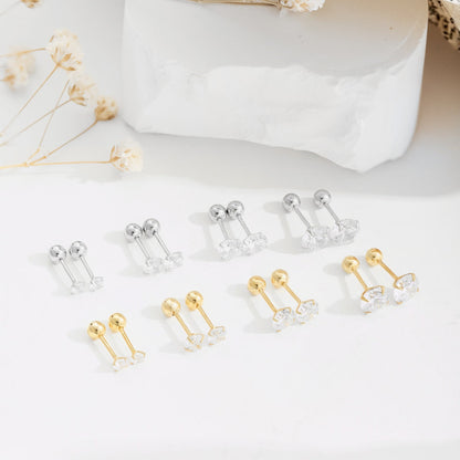 [Elite]Unique U-Shaped Ear Bone Earrings