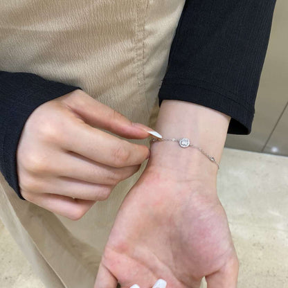 [Elite]Dazzling Round Cut Shape Bracelet