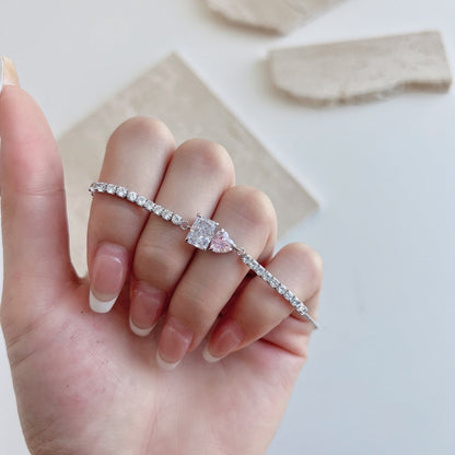 [Elite]Dazzling Unique Multi Shape Lover Bracelet