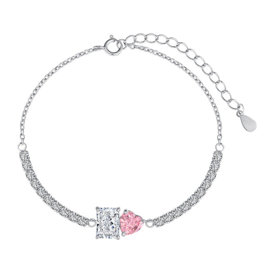 [Elite]Dazzling Unique Multi Shape Lover Bracelet