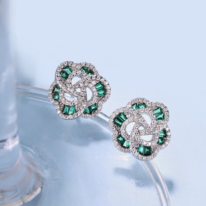[Elite]Exquisite Flower Shape Daily Earrings