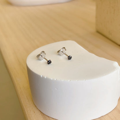 [Elite]Delicate Solitaire Earrings