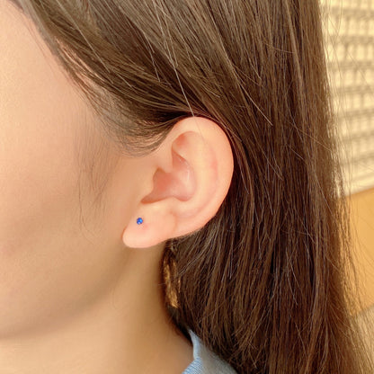 [Elite]Delicate Solitaire Earrings