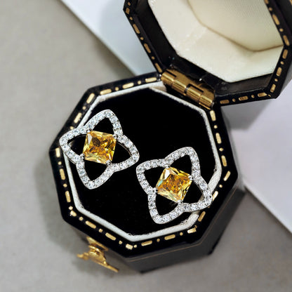[Elite]Elegant Star Shape Princess Cut Daily Earrings