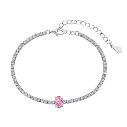[Elite]0.75 Carat Exquisite Oval Cut Daily Bracelet