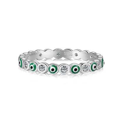 [Elite]Sparkling Vibrant Round Shape Daily Ring