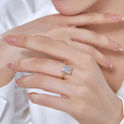 [Elite]4.0 Carat Ornate Enchanting Radiand Cut Banquet Ring