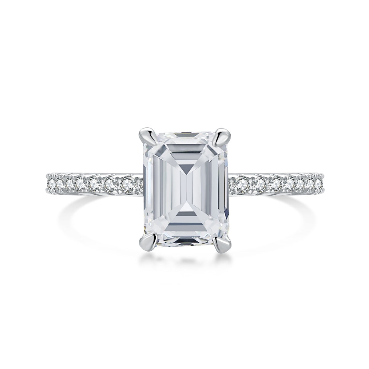 [Elite]2.0 Carat Scintillating Ornate Radiant Cut Party Ring