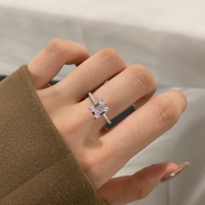 [Elite]2.0 Carat Scintillating Ornate Radiant Cut Party Ring