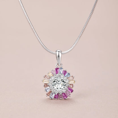 [Elite]Charming Flower Colorful Necklace