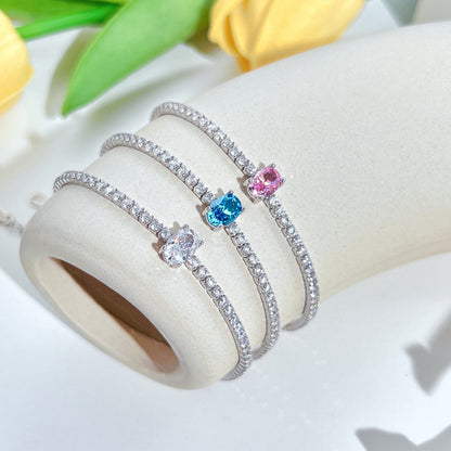 [Elite]0.75 Carat Exquisite Oval Cut Daily Bracelet