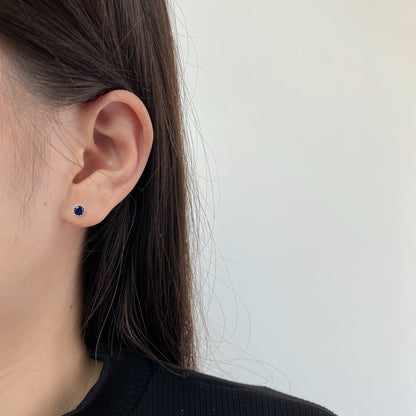 [Elite]Sparkling Colorful Round Shape Earrings