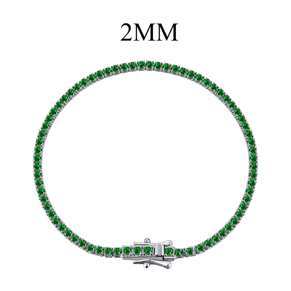 [Elite]Radiant Colorful Round Cut Party Bracelet