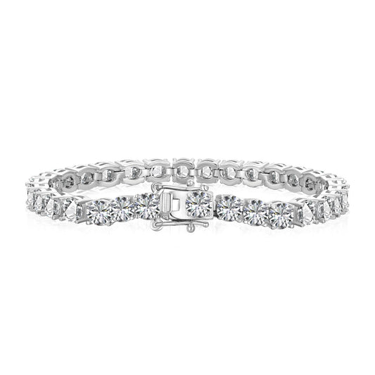 [Elite]Ornate Sparkling Round Cut Wedding Bracelet