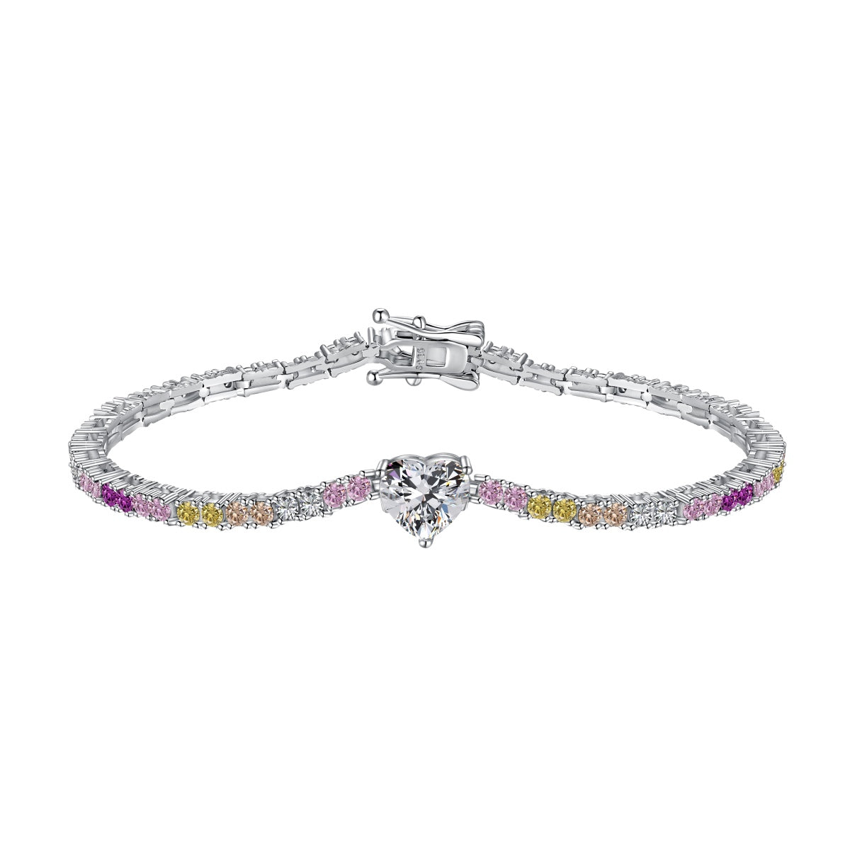 [Elite]Delicate Romantic Heart Shape Lover Bracelet