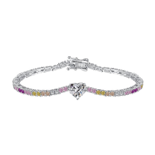 [Elite]Delicate Romantic Heart Shape Lover Bracelet