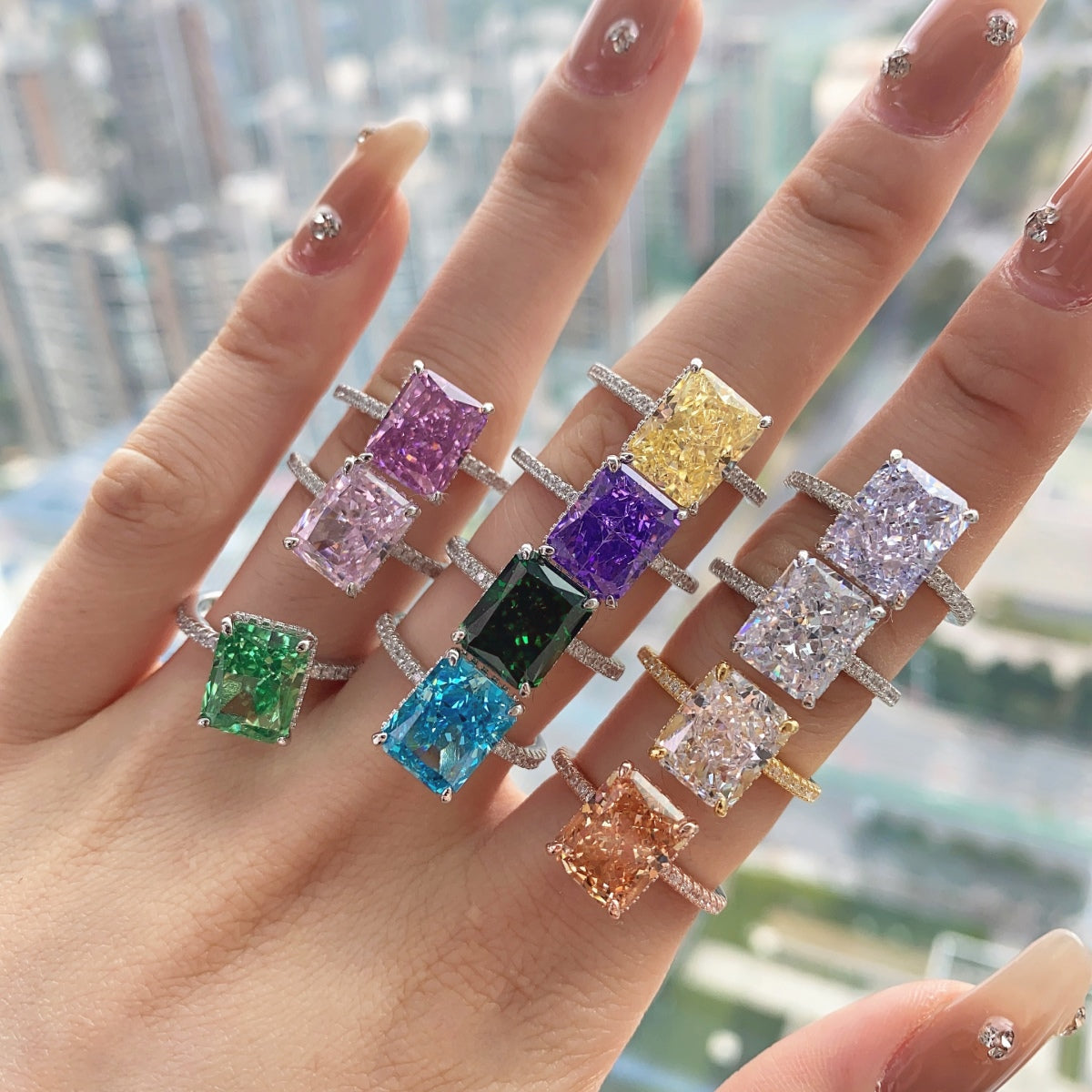 [Elite]4.0 Carat Luxurious Engagement Ring