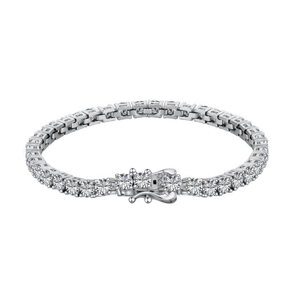 [Elite]Luxurious Ornate Round Cut Tennis Bracelet