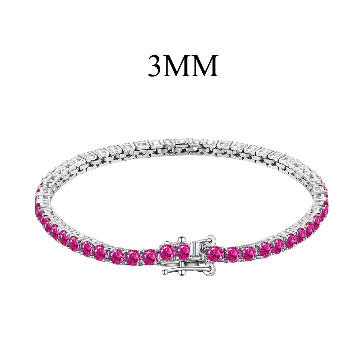 [Elite]Radiant Colorful Round Cut Party Bracelet